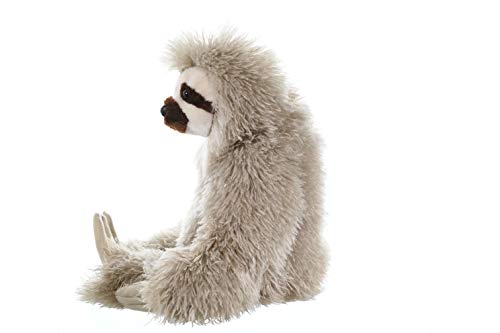 Wild Republic 12257 Sloth Plush, Soft Toy, Cuddlekins, Grey, 30 cm