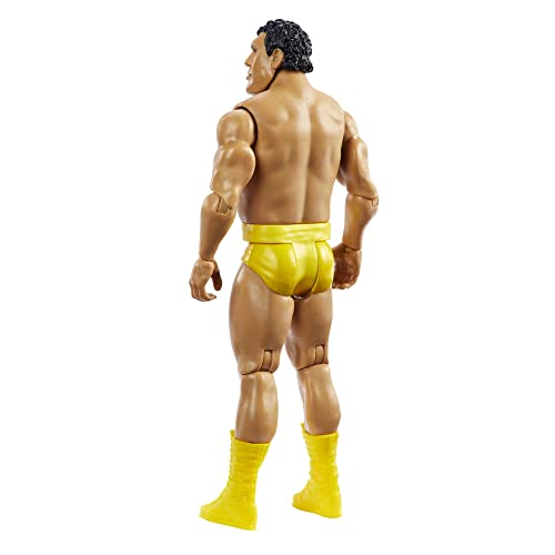 WWE Action Figure Andre the Giant WrestleMania Basics, Posable 6-inch Collectible for Ages 6 Years Old & Up, HKP85