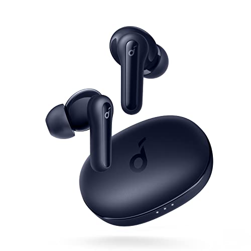 soundcore by Anker P2 Mini True Wireless Earbuds, 10mm Drivers with Big Bass, Custom EQ, Bluetooth 5.3, 32H Playtime, USB-C for Fast Charging, Tiny Size for Commute, Work