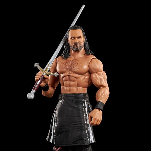 Mattel WWE Drew McIntyre Elite Collection Action Figure with Accessories, Articulation & Life-like Detail, 6-inch