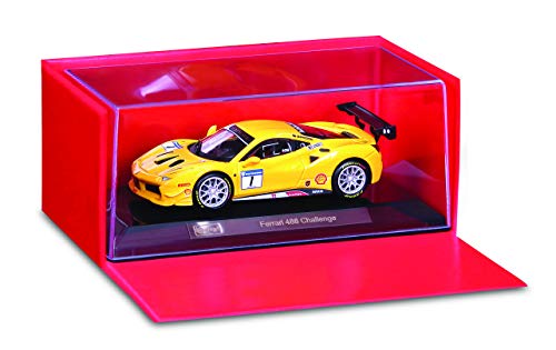 Bburago B18-36306 43 Ferrari Racing 488 Challenge, Yellow