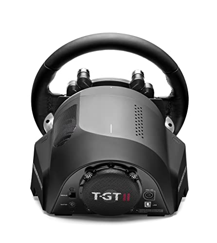 Thrustmaster T-GT II Pack - Wheelbase and Steering Wheel - Officially licensed for both PlayStation 5 and Gran Turismo - PS5 / PS4 /Windows