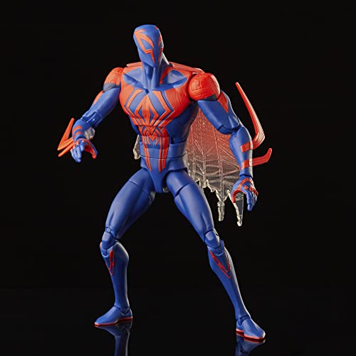 Marvel Hasbro Legends Series Spider-Man: Across the Spider-Verse (Part One) 2099 15-cm Action Figure, 2 Accessories