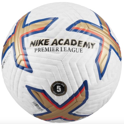 NIKE Academy-FA22 Ball White/Gold/Blue/Black 5