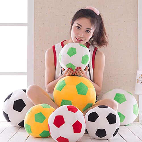 Uposao Plush Football Fluffy Stuffed Football Soft Football Kids Toy Home Sofa Decoration Creative Football Pillow Lumbar Pad Gift for Children Kids Boy Girl Baby, 22cm