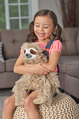 Wild Republic 12257 Sloth Plush, Soft Toy, Cuddlekins, Grey, 30 cm