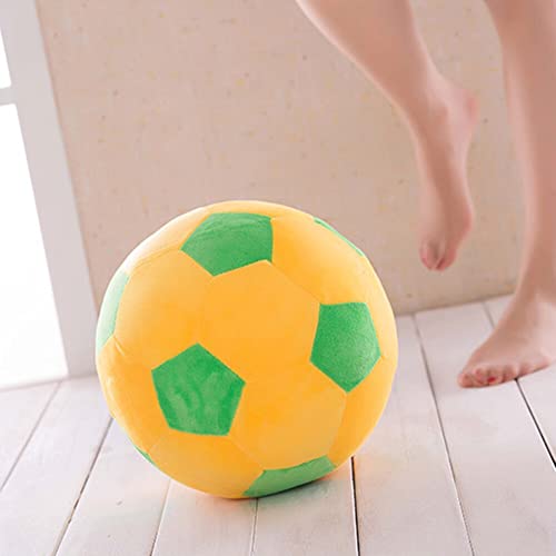 Uposao Plush Football Fluffy Stuffed Football Soft Football Kids Toy Home Sofa Decoration Creative Football Pillow Lumbar Pad Gift for Children Kids Boy Girl Baby, 22cm