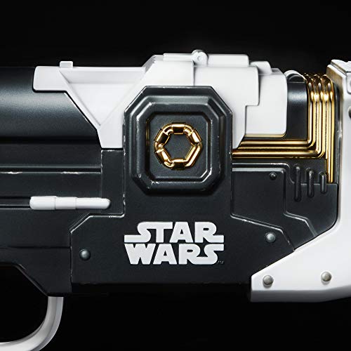 Nerf Star Wars Amban Phase-pulse Blaster, The Mandalorian, Scope with Illuminated Lens, Blaster Sounds, Acrylic, 10 Nerf Darts, 50.25 inches