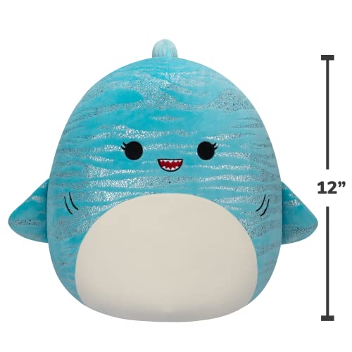 Squishmallows 12" Lamar - Blue Whale Shark