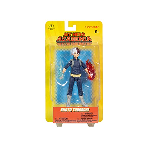 McFarlane Toys, My Hero Academia 5-inch Shoto Todoroki Action Figure Toy, Collectible Hero Academia Figure for Children Ages 6+