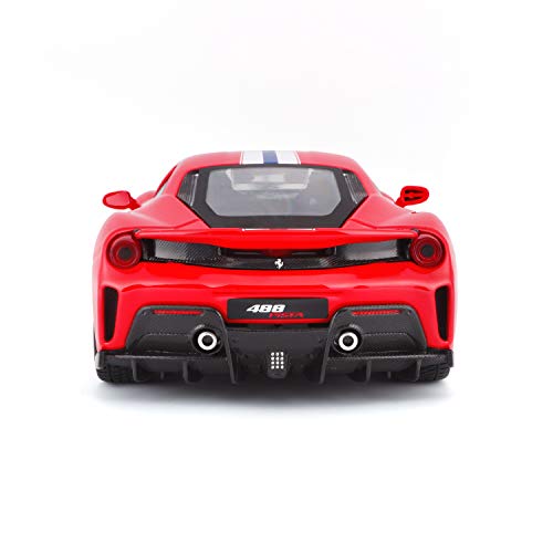 Bburago 1 24 - Ferrari 488 Pista R&P car - Assorted colors - 1 piece,Red