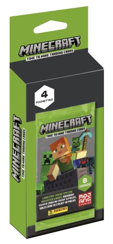 Panini Minecraft 2 Trading Cards - Blister Pack of 4, (004311KBF4)