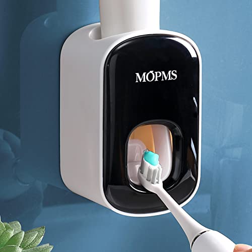 MOPMS Toothpaste Dispenser Wall Mount for Bathroom Automatic Toothpaste Squeezer