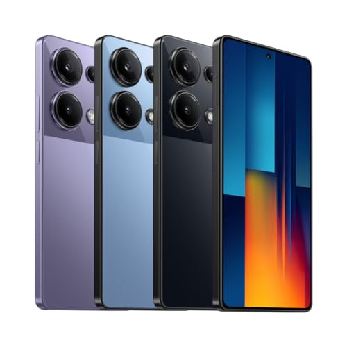 POCO M6 Pro Purple - Smartphone 12+512GB, Helio G99, 64MP triple camera, 6.67" Flow 120Hz AMOLED display, 5000mAh, 67W turbo charging (UK Version + 2 Years Warranty)