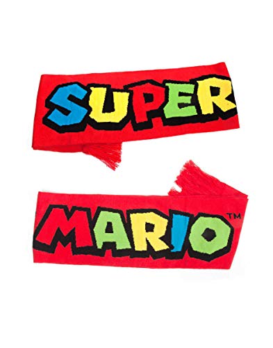 Nintendo Super Mario Bros. Knitted Scarf - Red