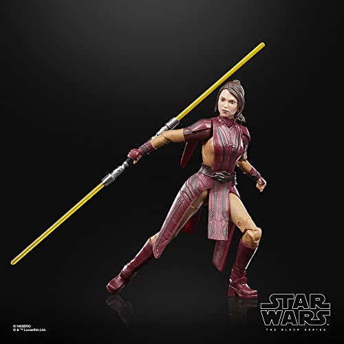 Star Wars Hasbro The Black Series Bastila Shan, Knights of the Old Republic Action Figures, Multicolor, Small, 15 cm