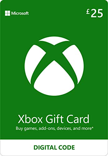 Xbox Gift Card | 25 GBP | Digital Voucher | Xbox One, Series S|X & Windows | (Download Code)