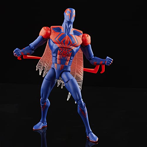 Marvel Hasbro Legends Series Spider-Man: Across the Spider-Verse (Part One) 2099 15-cm Action Figure, 2 Accessories