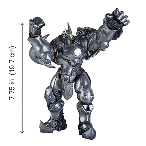 Overwatch Ultimates Series Reinhardt 6-Inch-Scale Collectible Action Figure with Accessories - Blizzard Video Game Character