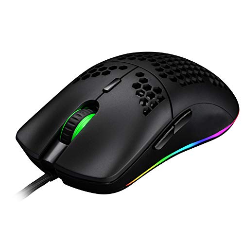 Gaming Mouse SUMVISION RAIJIN X Gaming PC Wired USB Mouse Macro Programmable Software 16.8M Colour RGB LED 30G 12,400 DPI Ergonomic Computer Mice Apple Mac Windows 11 (UK DESIGN FREE UK TECH SUPPORT)