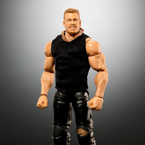 WWE Elite Action Figure WrestleMania with Accessory and Nicholas Build-A-Figure Parts, Posable Collectible for WWE Fans, HVJ10