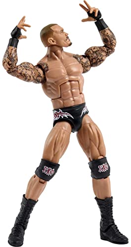 Mattel WWE Randy Orton Elite Collection Action Figure, Deluxe Articulation & Life-Like Detail with Iconic Accessories, 6-Inch