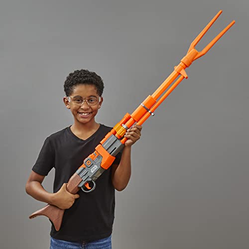 NERF Star Wars Amban Phase-Pulse Blaster, The Mandalorian, Scope, 10 Official Elite Darts, Breech Load, 50.25 Inches Long