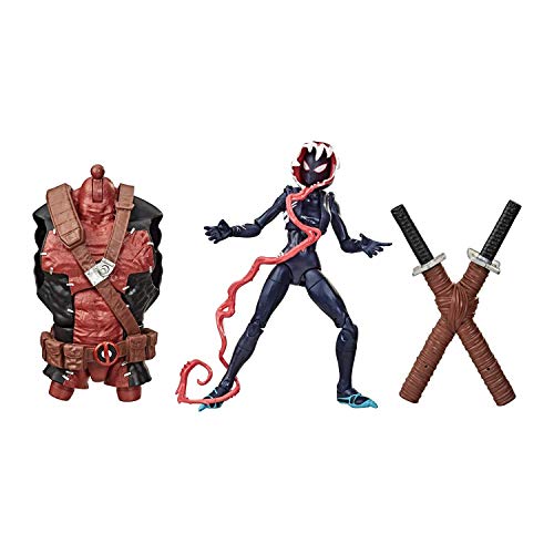 Hasbro Marvel Legends Venom Series Wave - 6 Inch Action Figures Bundle (BAF) Venompool (6 Items)