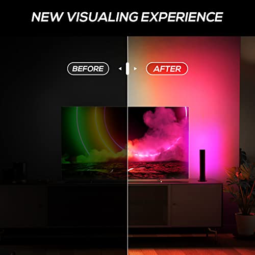 GOOZY Smart LED Light Bar,RGB Lamp with Multiple Lighting Effects and Music Modes Mood Light,PC,TV Backlights,Movies,Room Decoration,Desk,Gaming Accessories Stuff