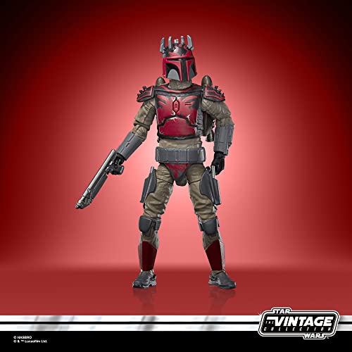 Star Wars Hasbro The Vintage Collection Mandalorian Super Commando Captain Toy 3.75-Inch-Scale The Clone Wars Figure, Multicolor, (F5629)