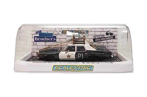 Scalextric C4322 Blues Brothers Dodge Monaco - Bluesmobile. Film and TV Slot Car