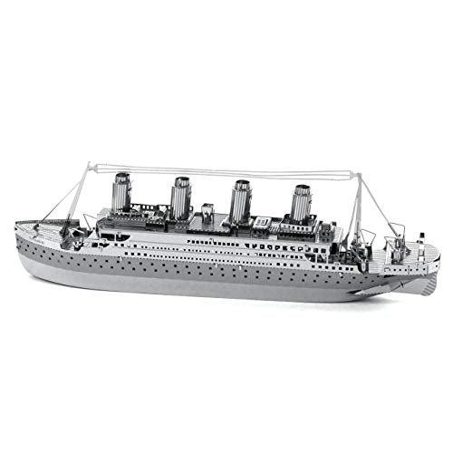 Metal Earth Titanic Metal Model, Silver