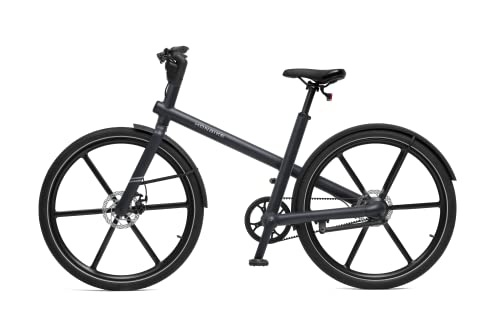 Honbike U4 E-Bike (DE) 27.5 Inch Electric Bike with 250W Rear Hub Motor & Carbon Belt Drive (Max. 25km/h, up to 100km Range, Disc Brakes, 4 Riding Modes, IPX6, LCD Display, App) Black