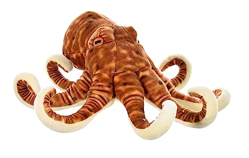 Wild Republic Octopus Plush Soft Toy, Cuddlekins Cuddly Toys, Gifts for Kids 30 cm