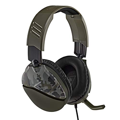 Turtle Beach Recon 70 Camo Green Gaming Headset for Xbox Series X|S, Xbox One, PS5, PS4, Nintendo Switch & PC