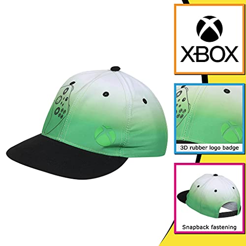 Xbox Controller Baseball Cap, Kids, One Size, Green/Black, Official Merchandise