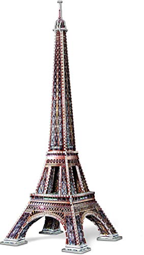 Wrebbit3D | Eiffel Tower (816pc) | 3D Puzzle | Ages 14+
