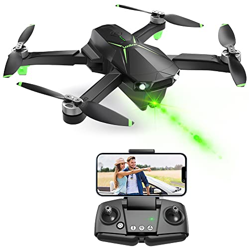 Loolinn | Drone with Camera 4K - Under 250 grams, 50 minutes Flight Time, Two Batteries, 4K Photos, 2K Videos, GPS Intelligent Return, Follow Me - Drones with Camera for Beginners (C0 Class)