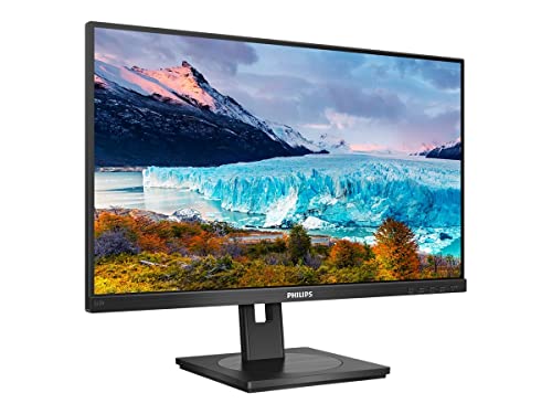 PHILIPS 222S1AE - 22 Inch FHD Monitor,75Hz, 4ms, IPS, Speakers, Height adjust, Adaptive Sync (1920 x 1080, 250 cd/m², HDM/DVI/VGA/DP)