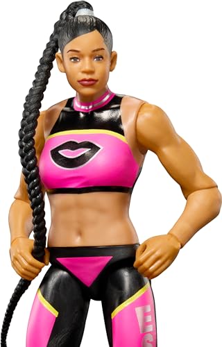 Mattel WWE Action Figure, 6-inch Collectible Bianca Belair with 10 Articulation Points & Life-Like Look, HTW16