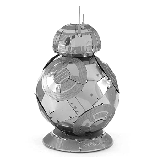 Metal Earth Fascinations Star Wars BB-8 3D Metal Model Kit Bundle with Tweezers