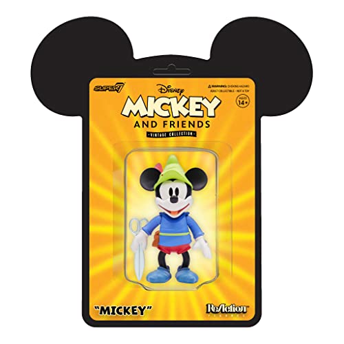 Super7 Disney figurine ReAction Vintage Collection Wave 1 - Brave Little Tailor Mickey Mouse 10 cm