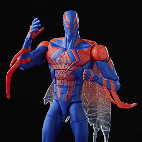 Marvel Hasbro Legends Series Spider-Man: Across the Spider-Verse (Part One) 2099 15-cm Action Figure, 2 Accessories