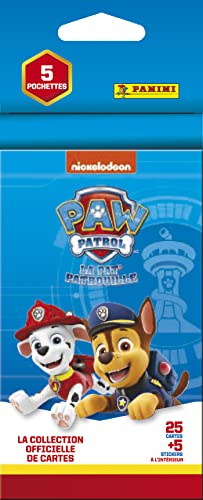 Panini Paw Patrol Trading Cards – Blister Pack of 5 004384KBF5