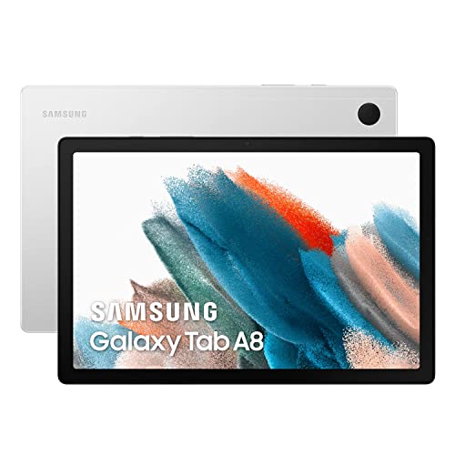 Samsung Galaxy Tab A8 64GB WiFi Android Tablet Silver (UK Version)