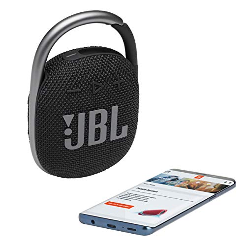 JBL Clip 4 - Portable Mini Bluetooth Speaker - Black - JBLCLIP4BLK