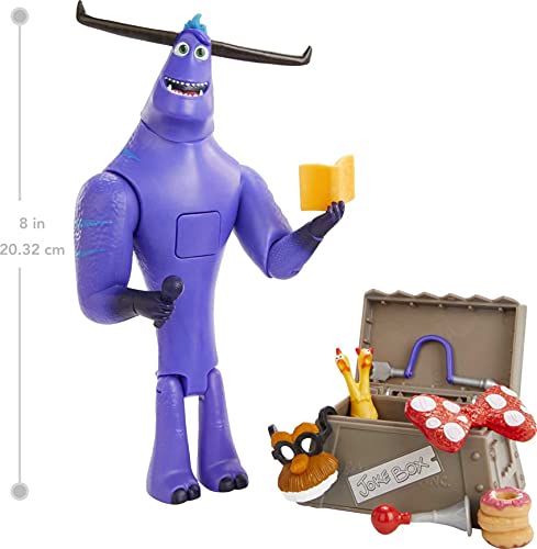 Disney Pixar Monsters at Work 20cm Talking Figure - Tylor Tuskmon The Jokester