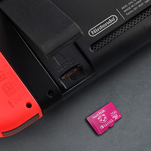 SanDisk 256GB Fortnite microSDXC card for Nintendo Switch, Nintendo-licensed memory card