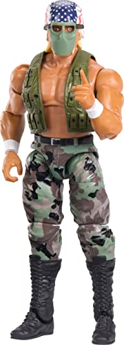 Mattel WWE Elite Action Figure SummerSlam Hulk Hogan with Accessory and Mr. Perfect Build-A-Figure Parts (HPB24)