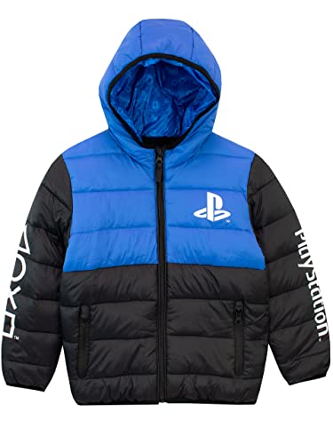 PlayStation Boys Coat Black 11-12 Years